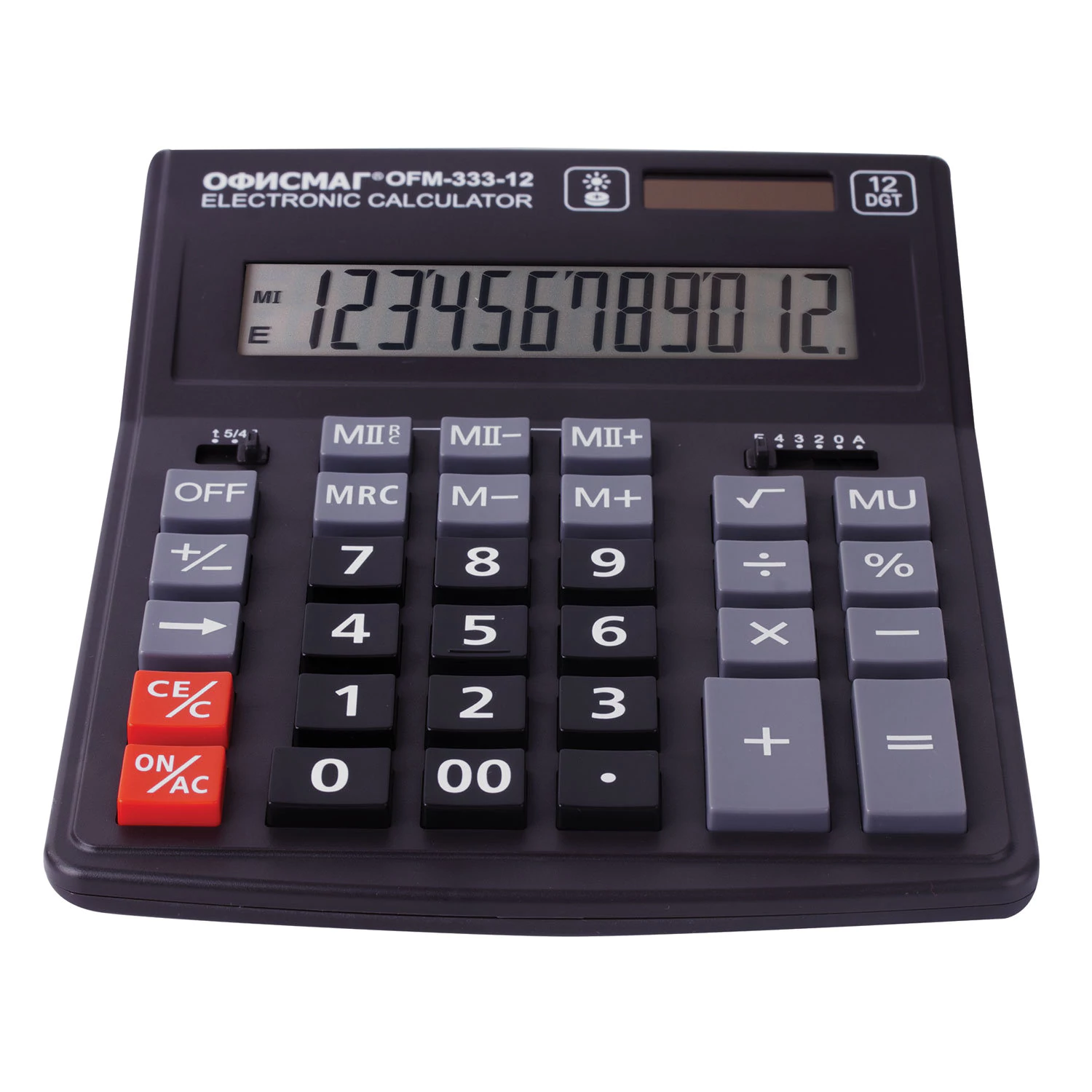 Калькулятор ОФИСМАГ 12 разрядов OFM-333-12